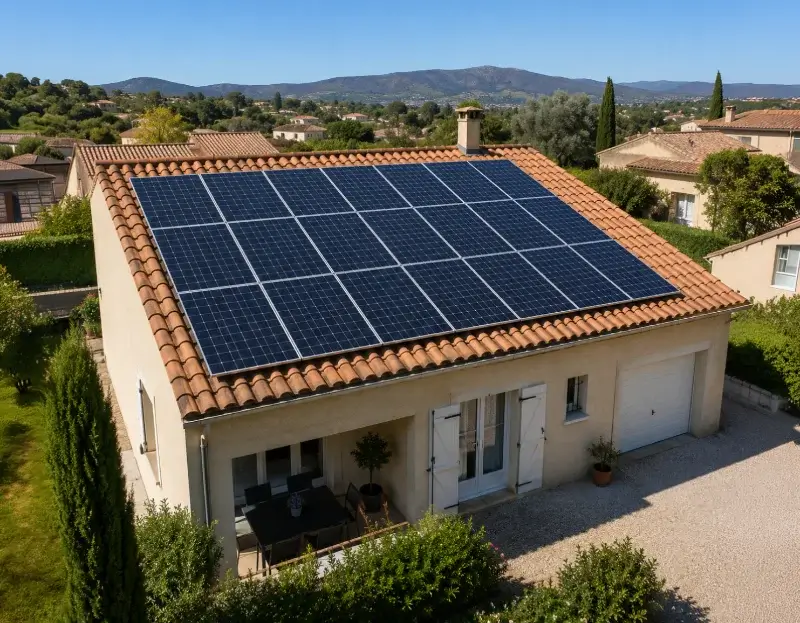 Prime à l'autoconsommation panneaux solaires Palaminy — aide financière de l'État